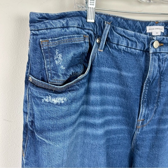 Good American GOOD 90's Straight Leg Jeans mid-rise size: 20 - Picture 5 of 13